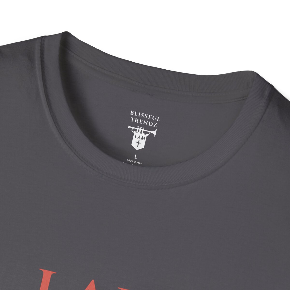 I AM Living a Christlike Life - 1 John 2:6 - Olive Branch - Unisex Softstyle T-Shirt - Image 29