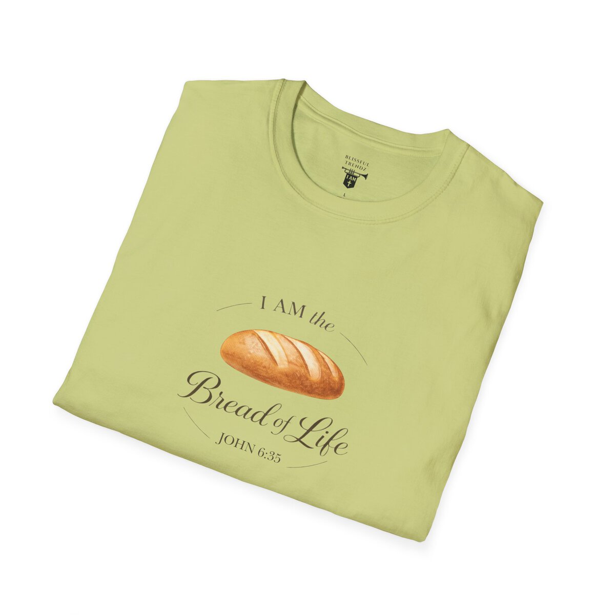 I AM the Bread of Life - JOHN 6:35 - Unisex Softstyle T-Shirt - Image 21