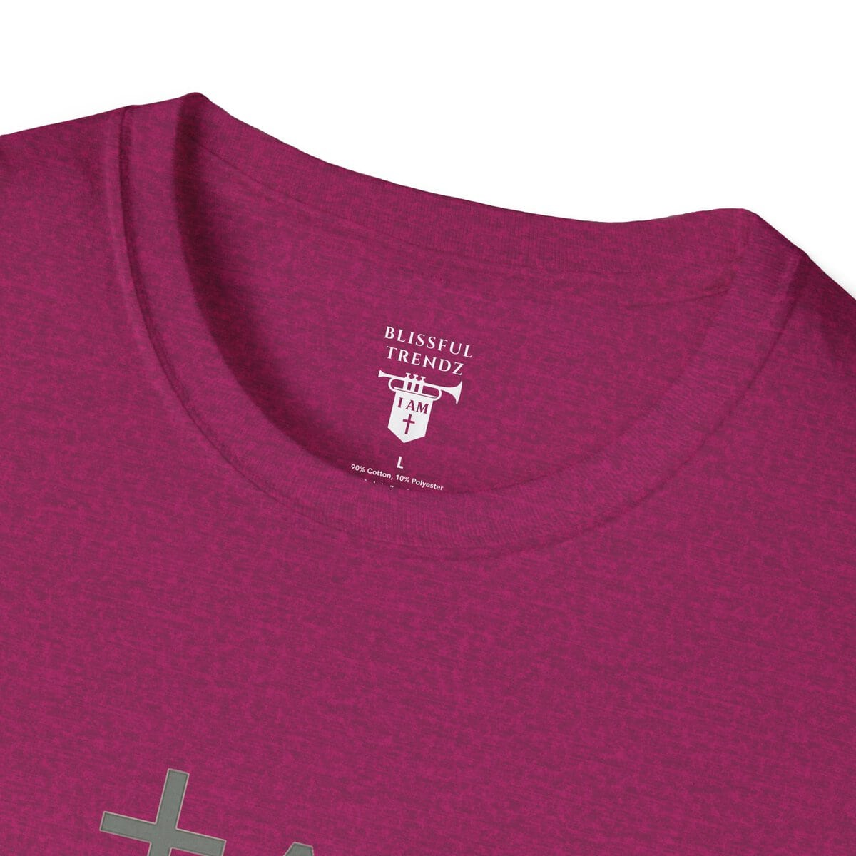 I AM Living a Christlike Life - 1 JOHN 2:6 - SGE - Unisex Softstyle T-Shirt - Image 2