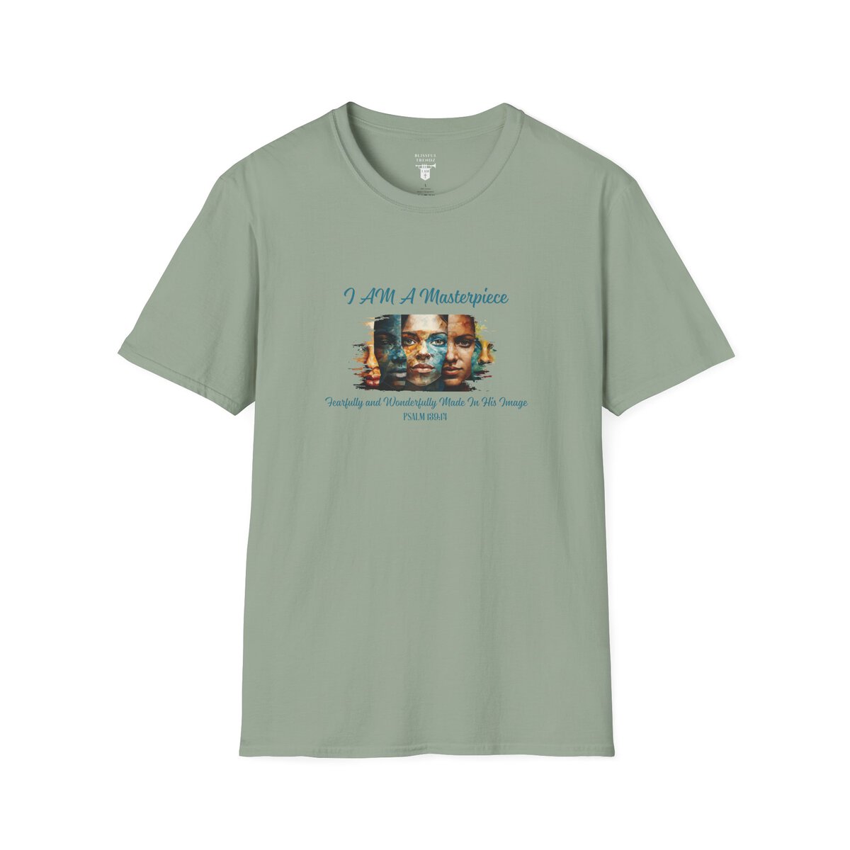 I AM A Masterpiece - Fearfully and Wonderfully Made In His Image - PSALM 139:14 - Unisex Softstyle T-Shirt - Image 19