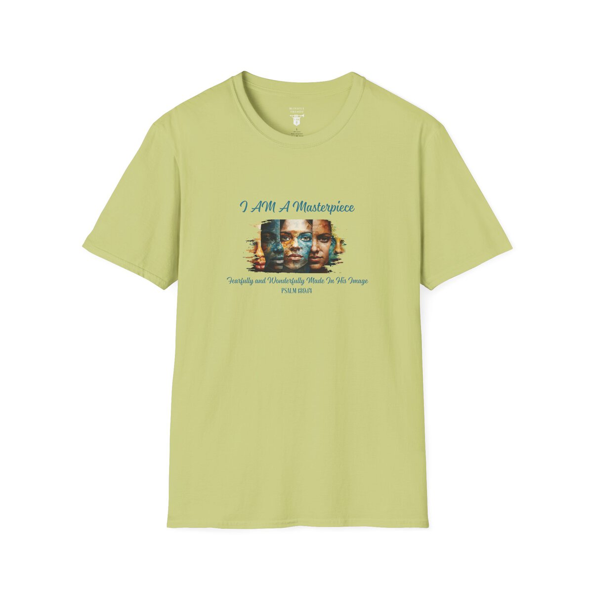 I AM A Masterpiece - Fearfully and Wonderfully Made In His Image - PSALM 139:14 - Unisex Softstyle T-Shirt - Image 16