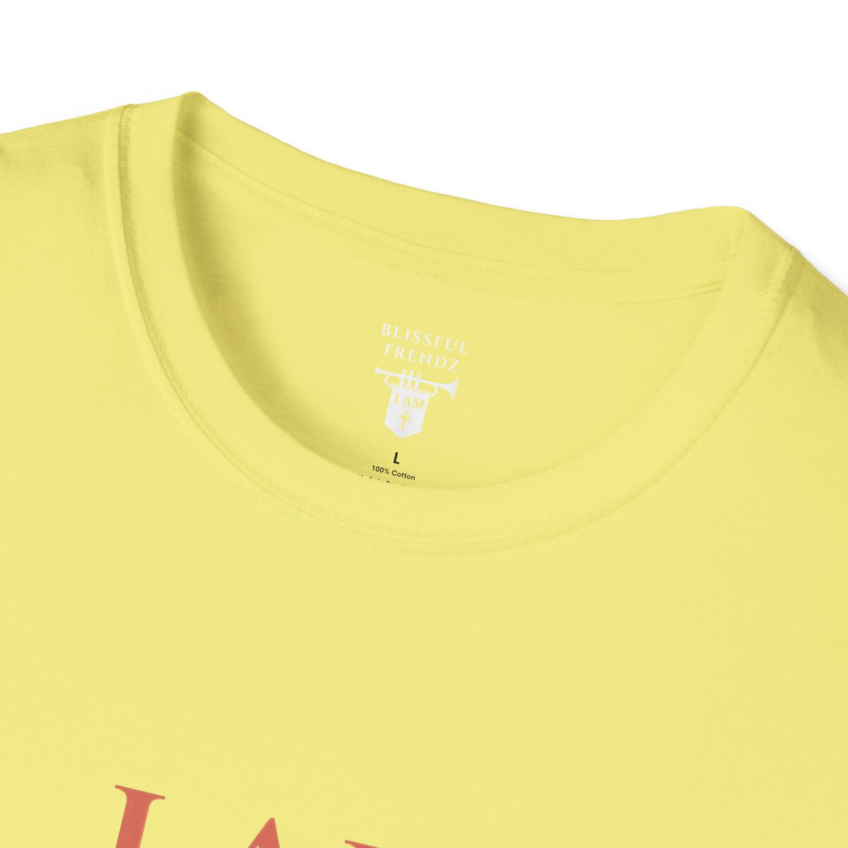 I AM Living a Christlike Life - 1 John 2:6 - Olive Branch - Unisex Softstyle T-Shirt - Image 17