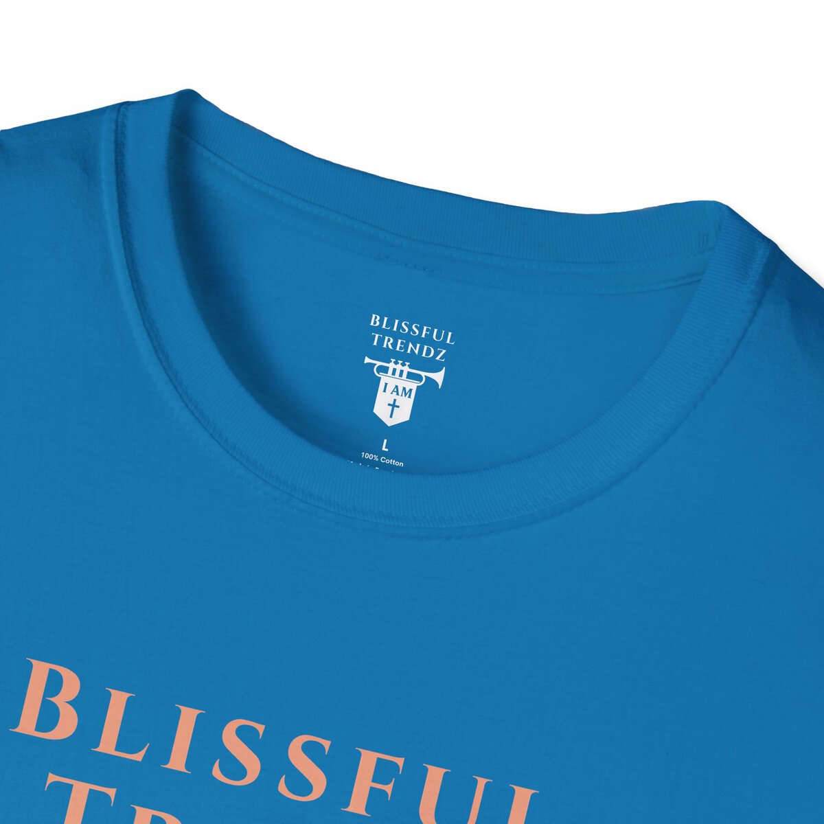 Blissful Trendz - I AM - Banners For The Battle - Raised For The Nations - PCH - Unisex Softstyle T-Shirt - Image 23
