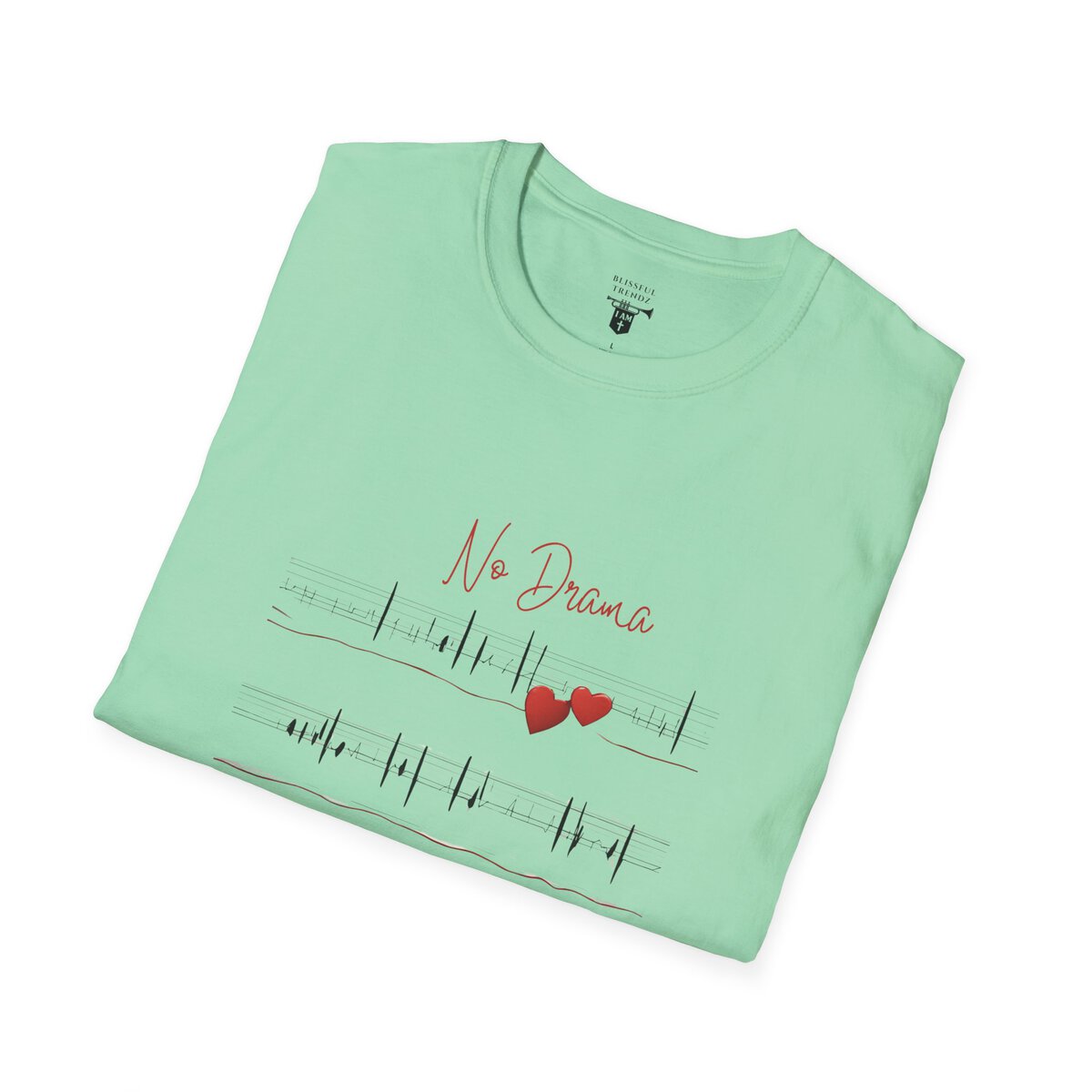 No Drama - No Trauma - Unisex Softstyle T-Shirt - Image 27