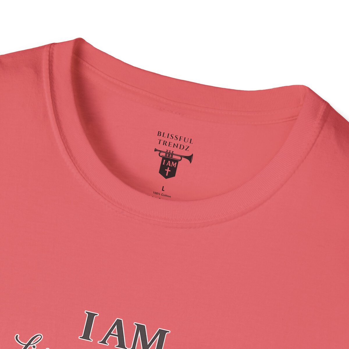 I AM Living a Christlike Life. I AM Walking Out What Was Written. A Journey From Conformity to Christ. - PSALM 40:7-8 - Unisex Softstyle T-Shirt - Image 10