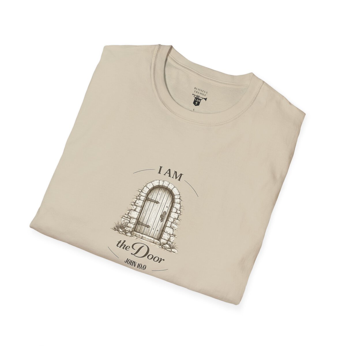 I AM the Door - JOHN 10:9 - Unisex Softstyle T-Shirt - Image 9