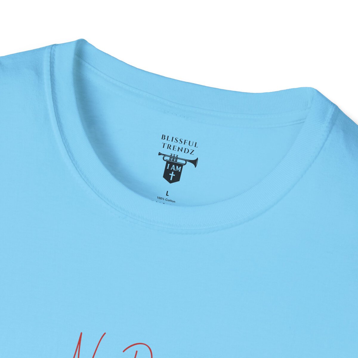No Drama - No Trauma - Unisex Softstyle T-Shirt - Image 2