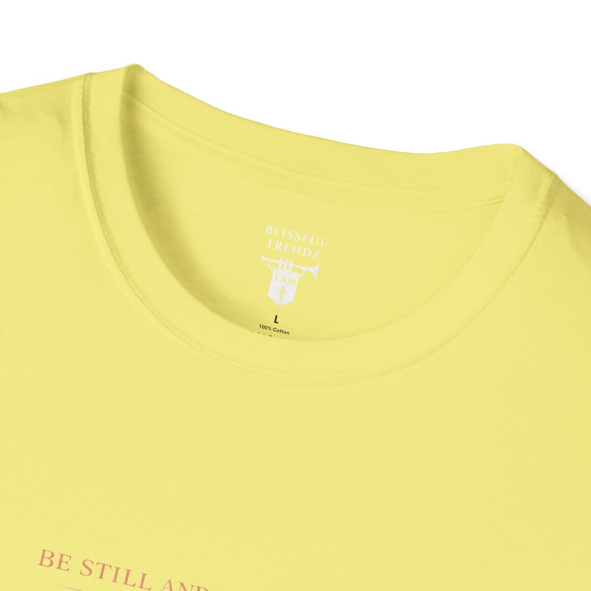 Be Still And Know That I AM God - PSALM 46:10 - Mountains - MTD PCH - Unisex Softstyle T-Shirt - Image 11
