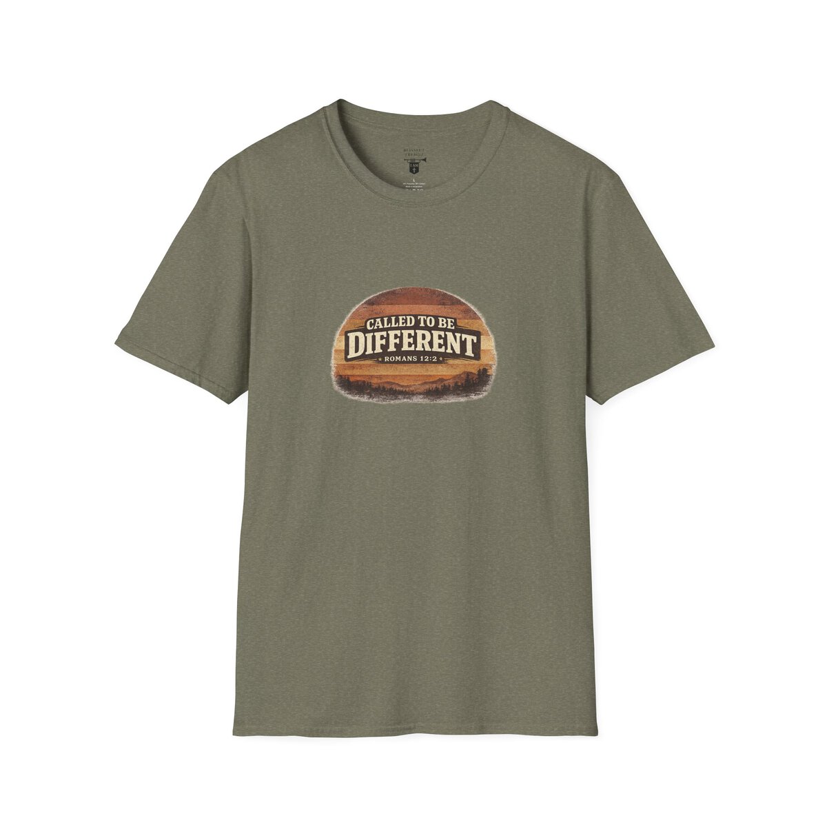 CALLED TO BE DIFFERENT - ROMANS 12:2 - Unisex Softstyle T-Shirt - Image 16