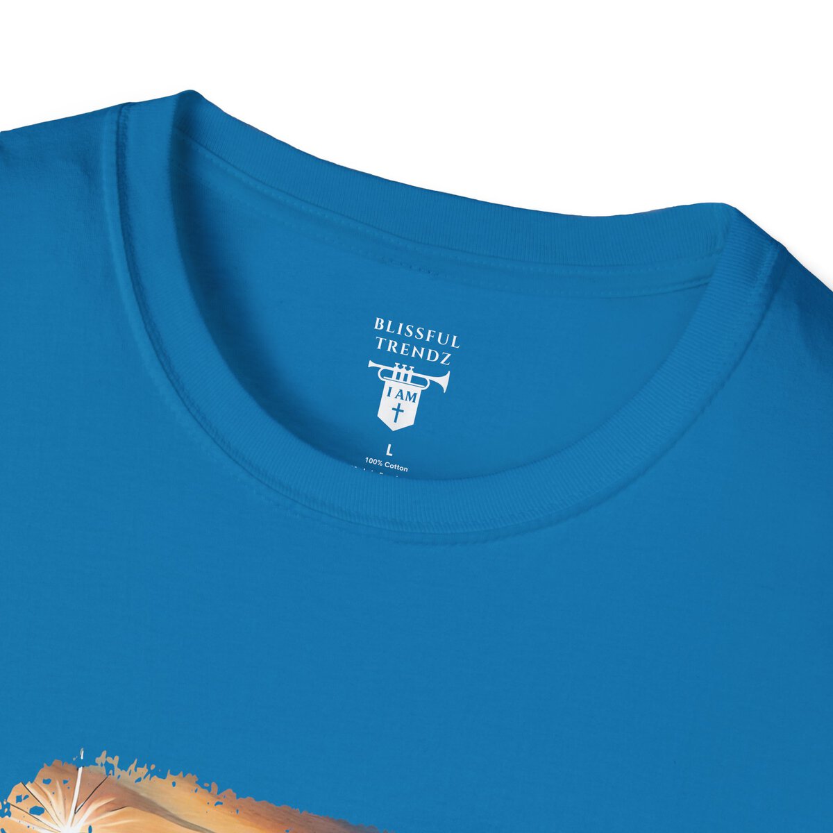 My Passion is My Path to My Soul - Compass with Heart - Unisex Softstyle T-Shirt - Image 32