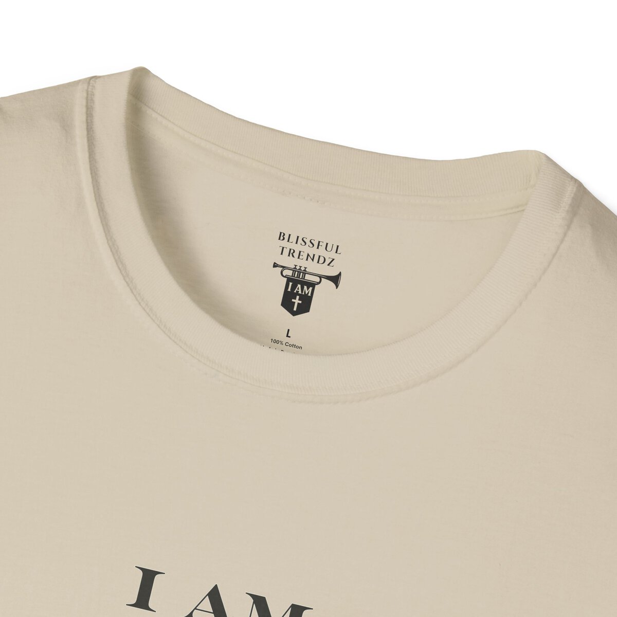 I AM NOT CONFORMING - ROMANS 12:2 - STATUE - Unisex Softstyle T-Shirt - Image 2