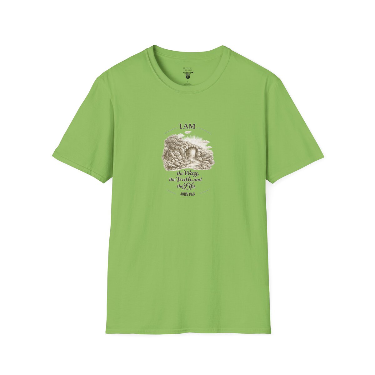 I AM the Way, the Truth, and the Life - JOHN 14:6 - Unisex Softstyle T-Shirt - Image 28