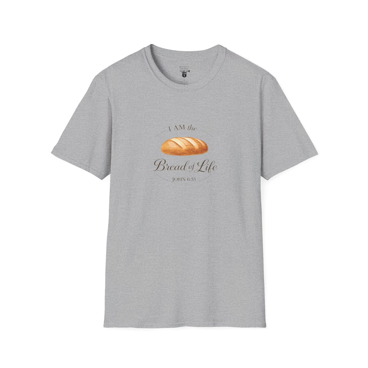 I AM the Bread of Life - JOHN 6:35 - Unisex Softstyle T-Shirt - Image 13
