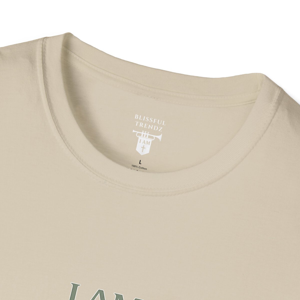 I AM Walking the Narrow Road - 1 JOHN 2:6 - Cross - SGE - Unisex Softstyle T-Shirt - Image 5