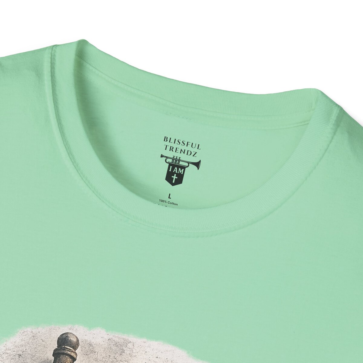 THE WAY - I AM WALKING WITH THEE DAILY - GALATIANS 5:25 - MNCHRM - Unisex Softstyle T-Shirt - Image 23