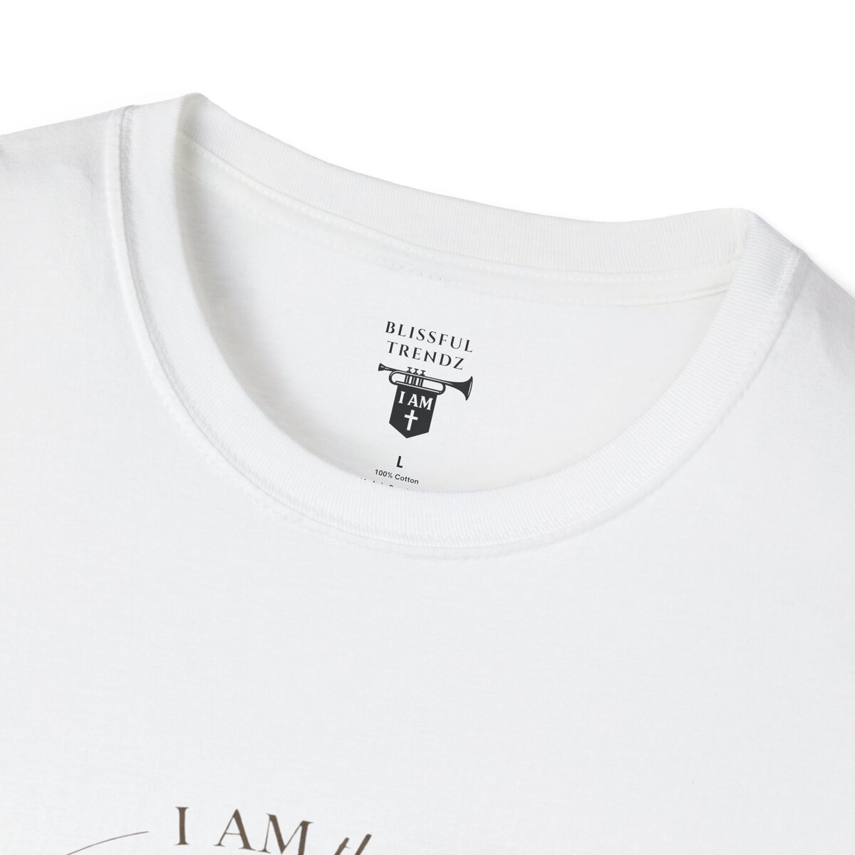 I AM the Bread of Life - JOHN 6:35 - Unisex Softstyle T-Shirt - Image 5