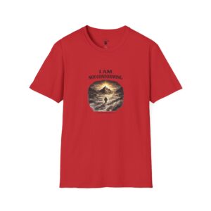 I AM Not Conforming - ROMANS 12:2 - Walking Against Current - Unisex Softstyle T-Shirt