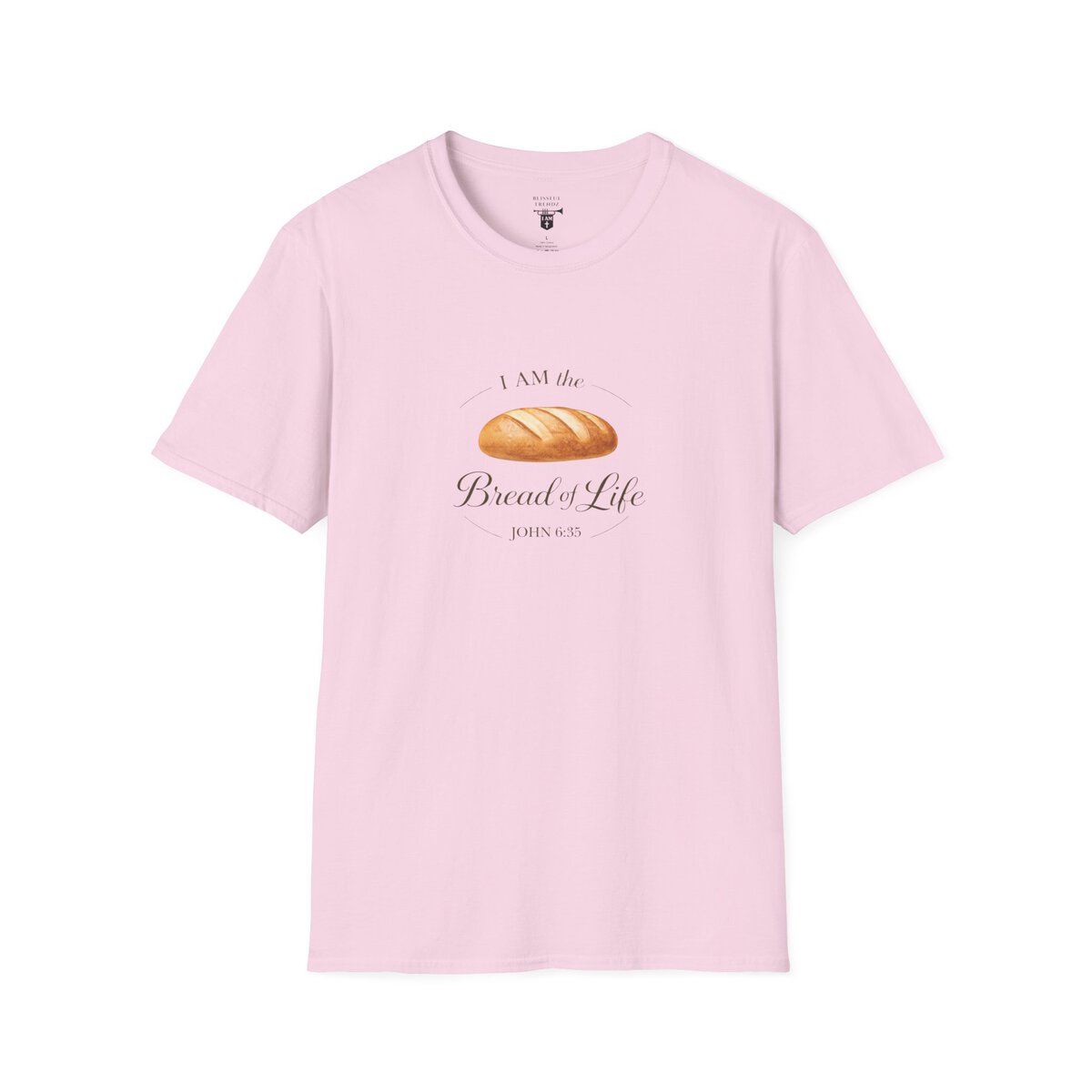I AM the Bread of Life - JOHN 6:35 - Unisex Softstyle T-Shirt - Image 37
