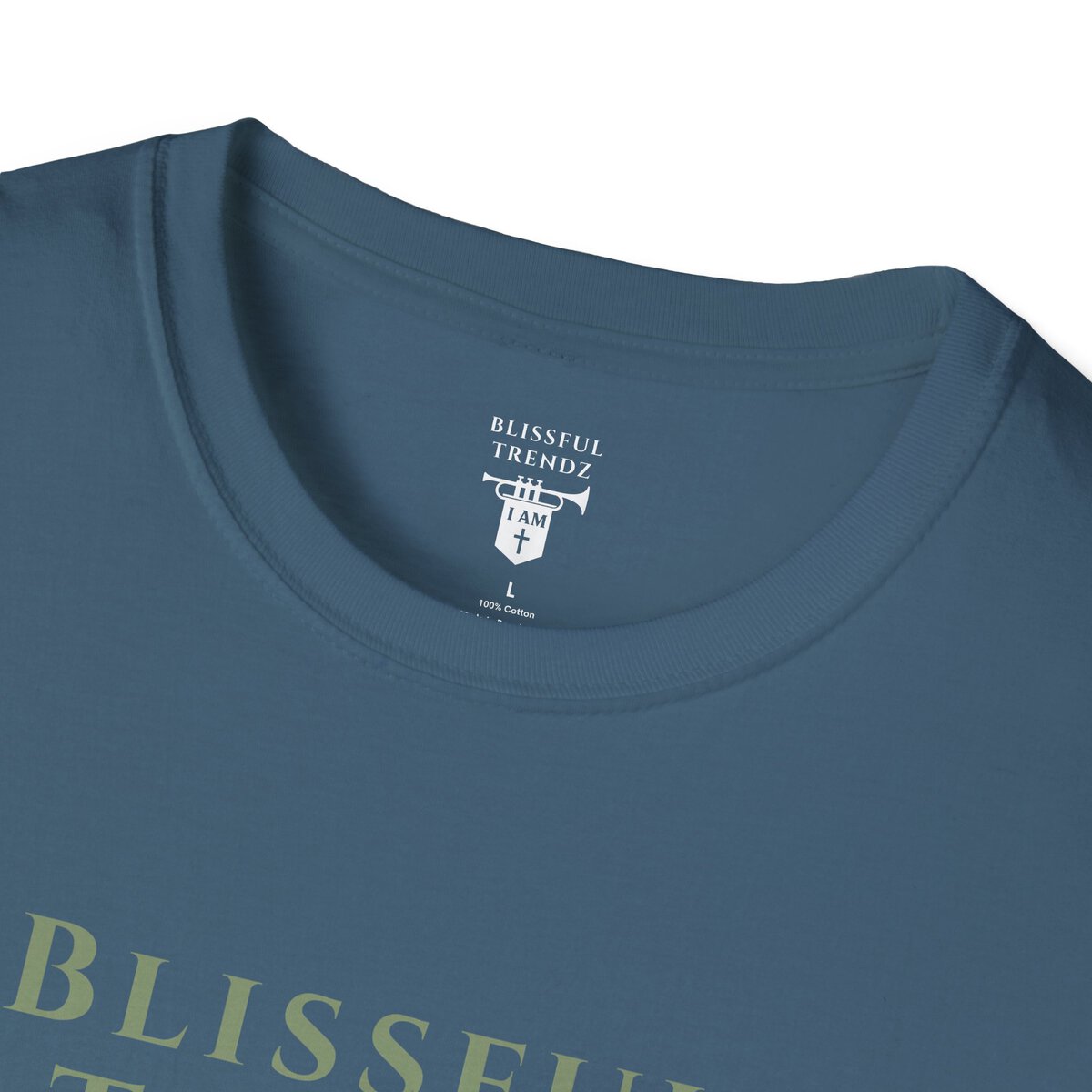 Blissful Trendz - I AM - Banners For The Battle - Raised For The Nations - SGE - Unisex Softstyle T-Shirt - Image 20