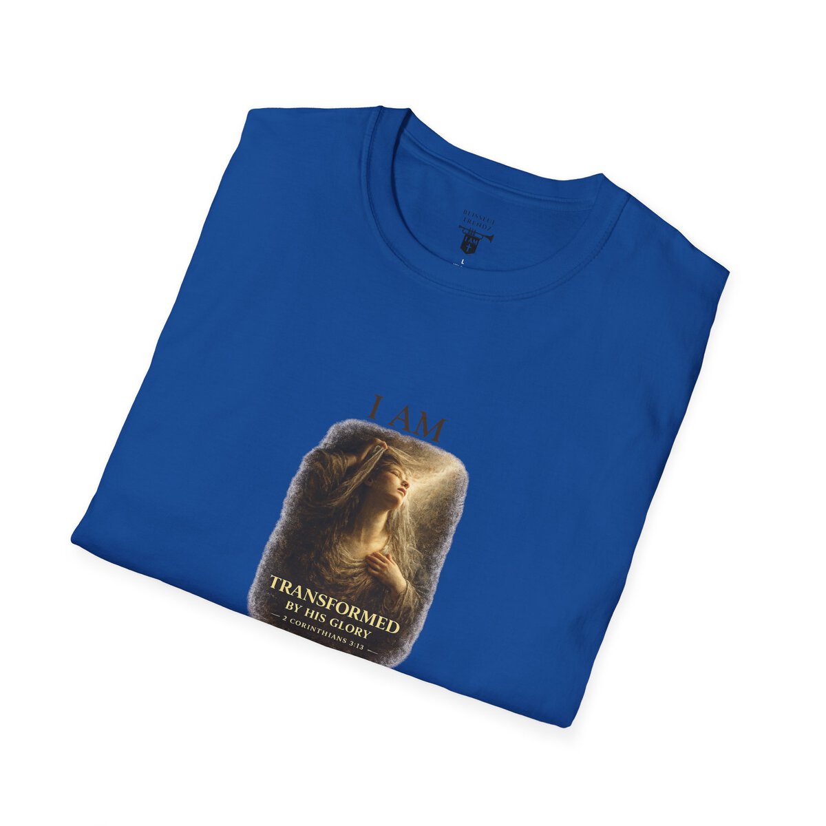 I AM Transformed By His Glory - 2 CORINTHIANS 3:18 - Veil Lifted - Unisex Softstyle T-Shirt - Image 36
