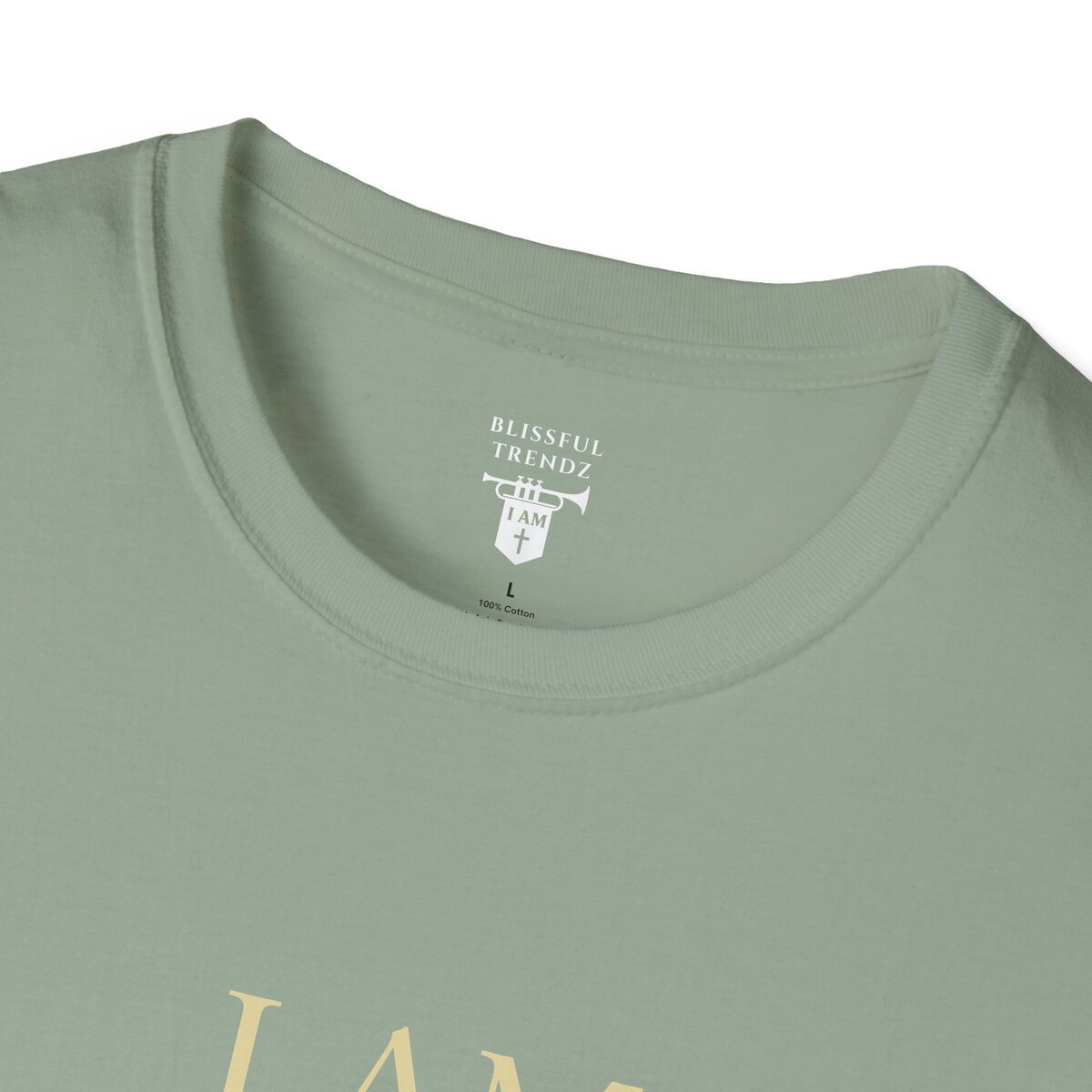I AM Walking In Resurrection Power - Golden Path - Unisex Softstyle T-Shirt - Image 38
