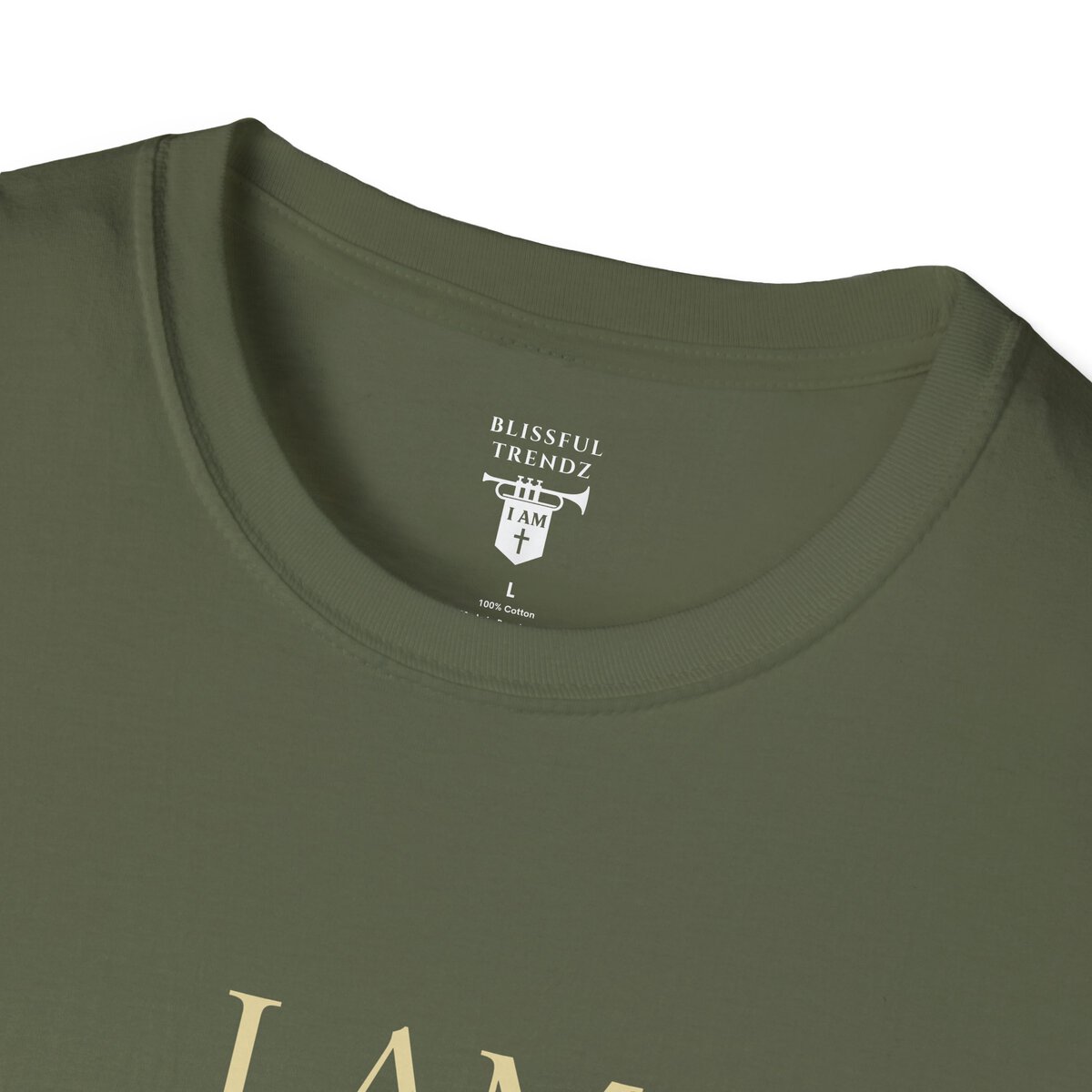 I AM Walking In Resurrection Power - Golden Path - Unisex Softstyle T-Shirt - Image 11