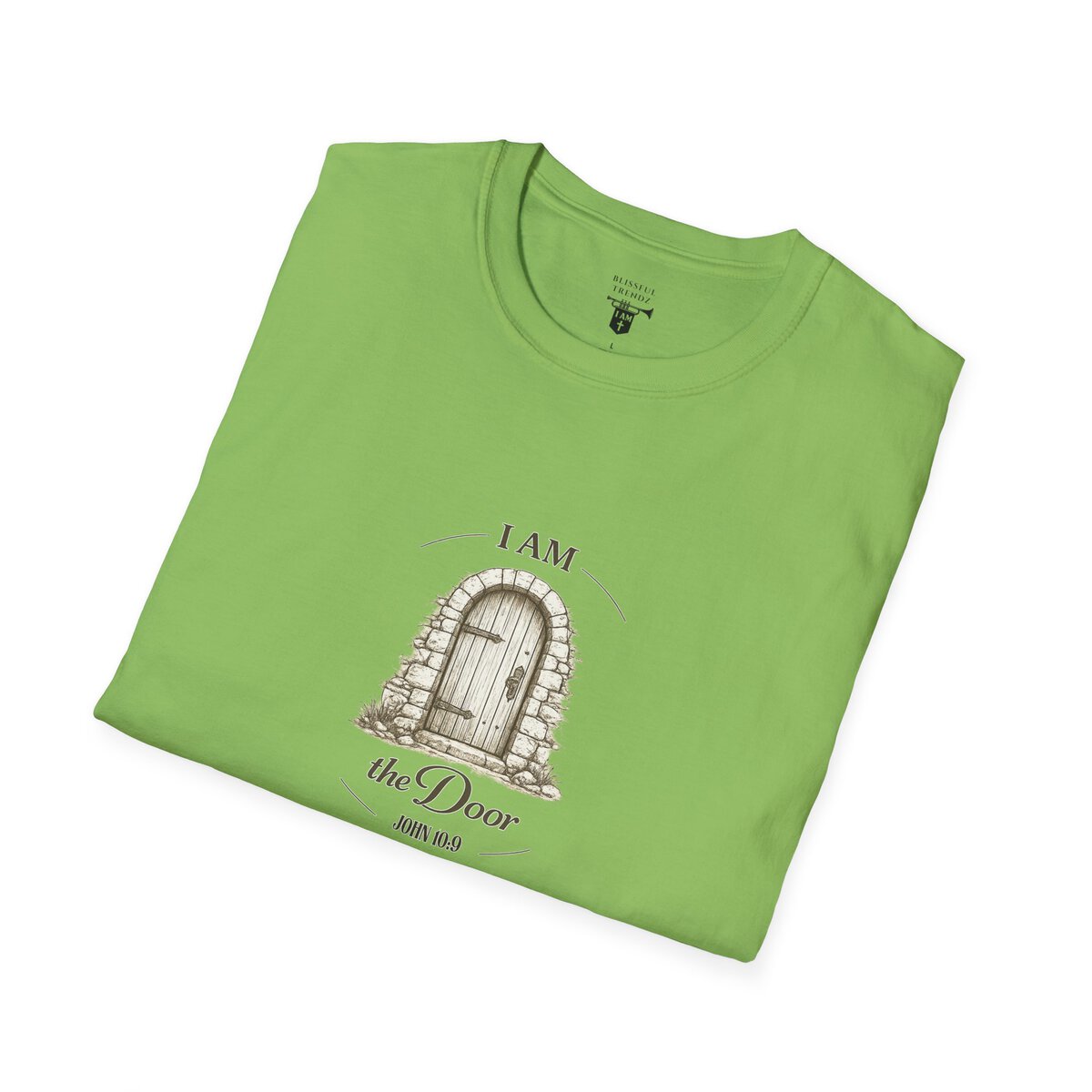 I AM the Door - JOHN 10:9 - Unisex Softstyle T-Shirt - Image 24