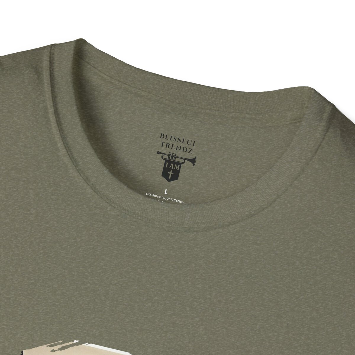 I AM Sustained By HIS Breath - JOB 33:4 - Unisex Softstyle T-Shirt - Image 23