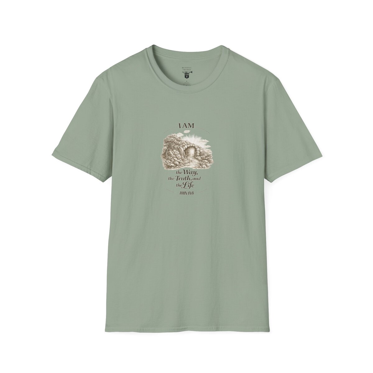 I AM the Way, the Truth, and the Life - JOHN 14:6 - Unisex Softstyle T-Shirt - Image 25