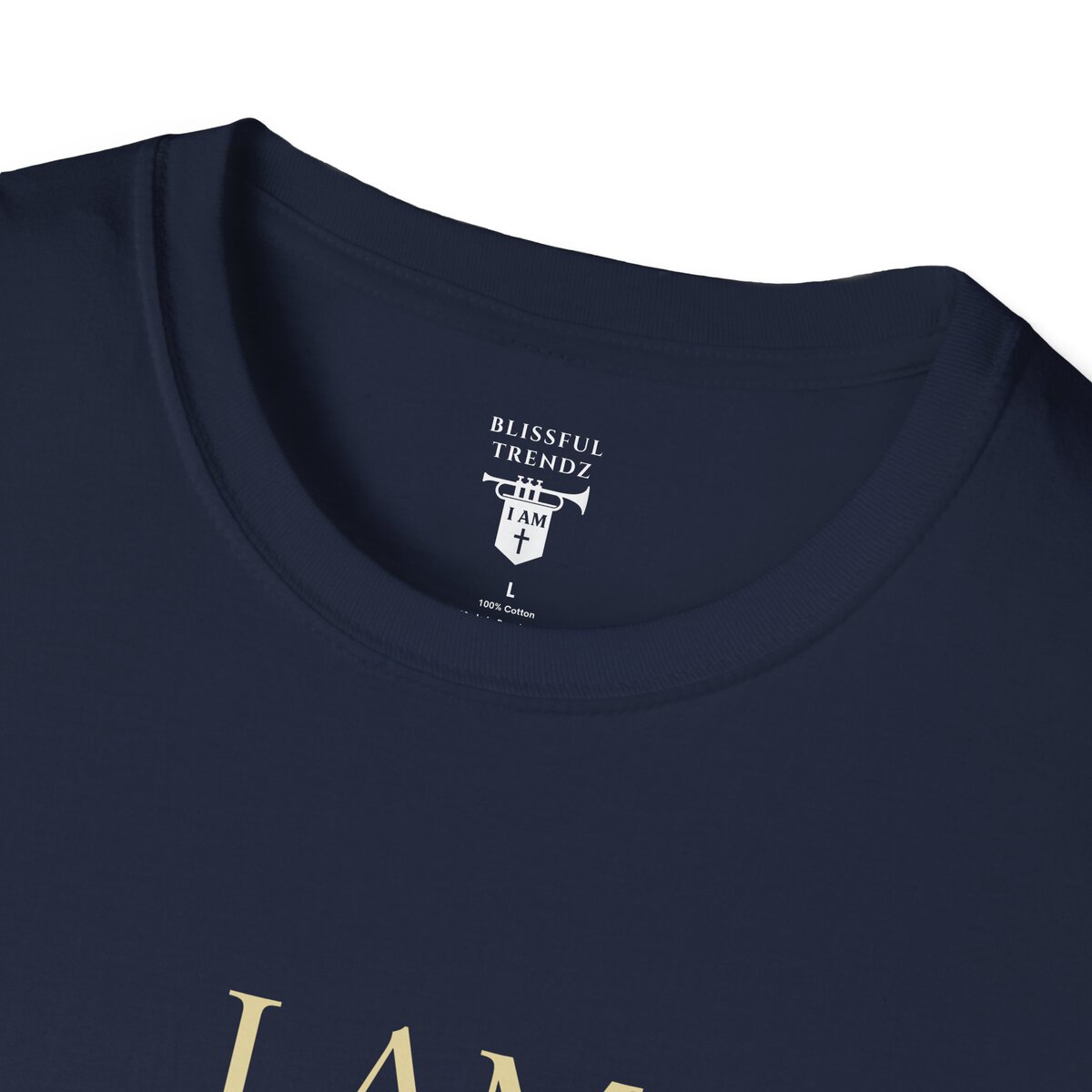 I AM Walking In Resurrection Power - Golden Path - Unisex Softstyle T-Shirt - Image 14