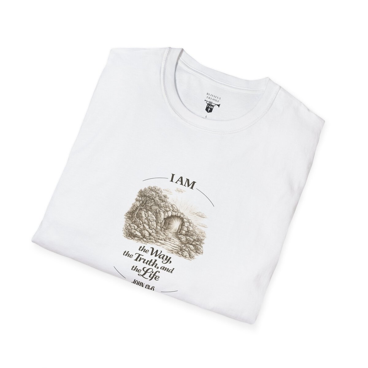 I AM the Way, the Truth, and the Life - JOHN 14:6 - Unisex Softstyle T-Shirt - Image 6