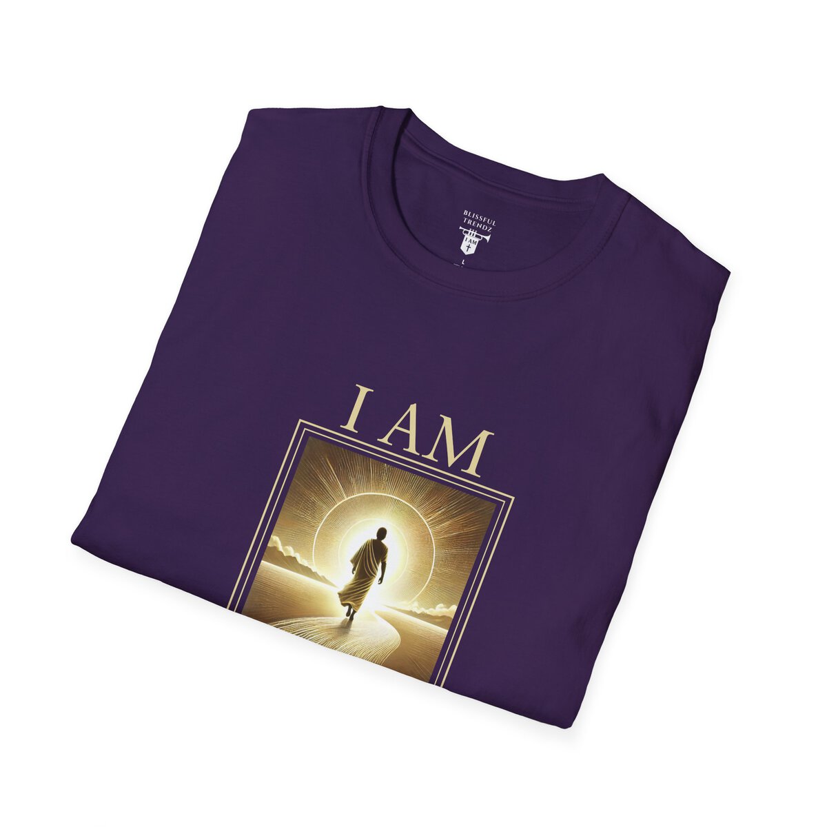 I AM Walking In Resurrection Power - Golden Path - Unisex Softstyle T-Shirt - Image 18
